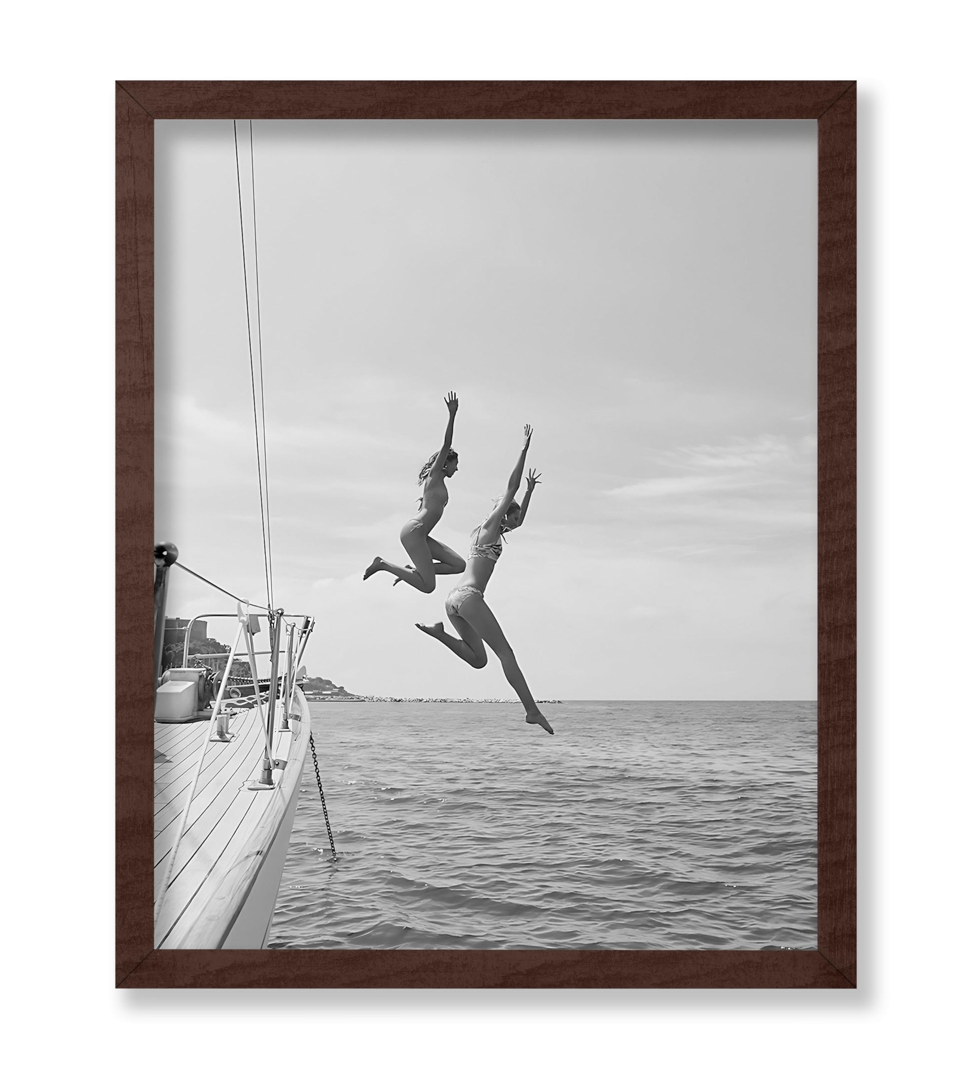 Jumping Off a Boat