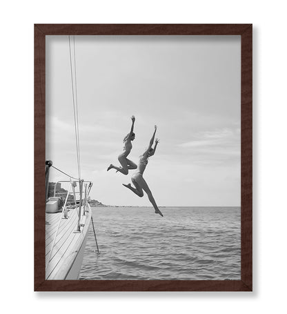Jumping Off a Boat