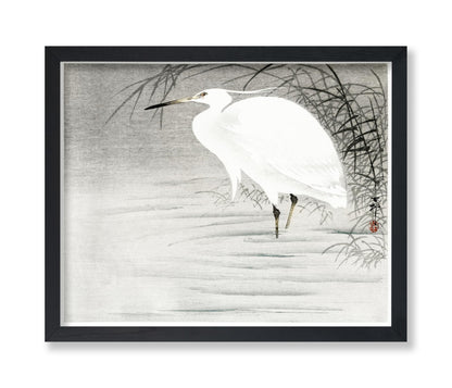 Ohara Koson - Little Egret No2