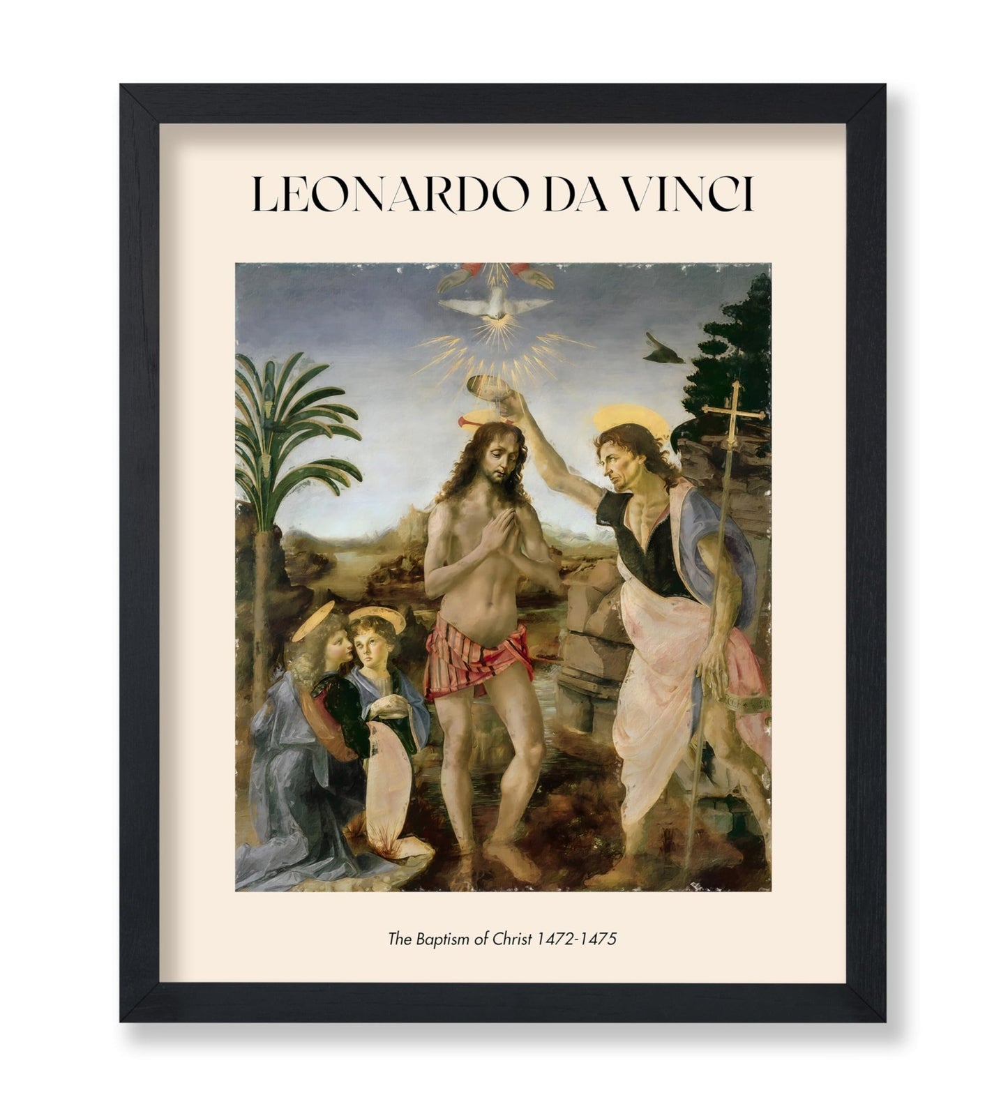 Leonardo da Vinci - The Baptism of Christ
