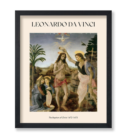 Leonardo da Vinci - The Baptism of Christ