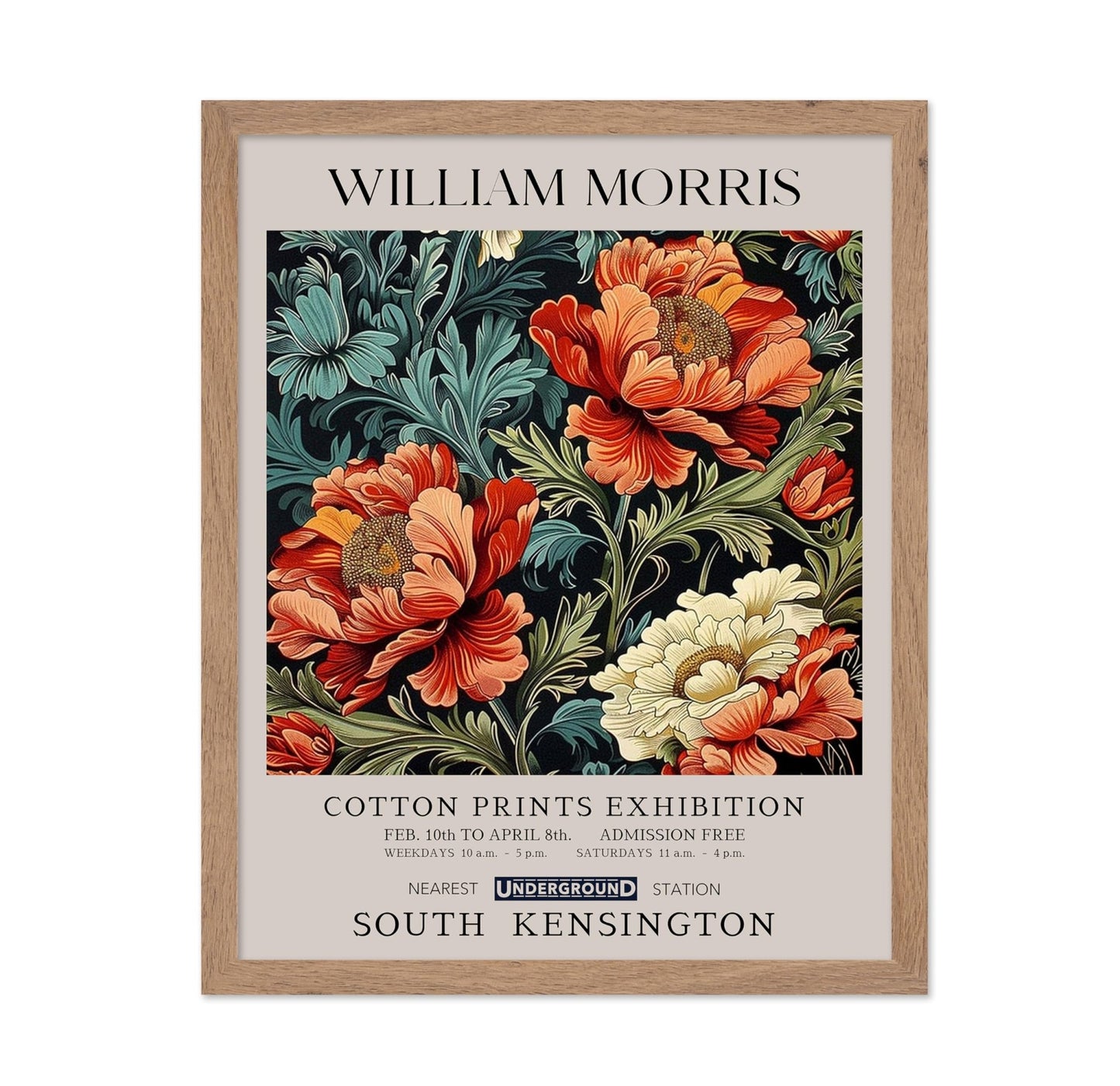 William Morris - Chrysanthemum No7