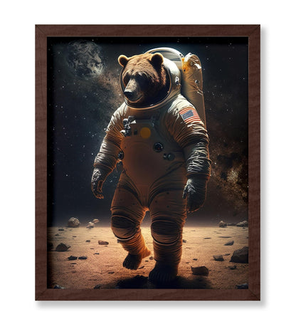Grizzly Bear Astronaut