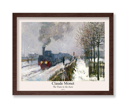 Claude Monet - The Train in the Snow