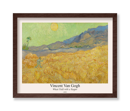 Van Gogh - Wheat Field with a Reaper No1