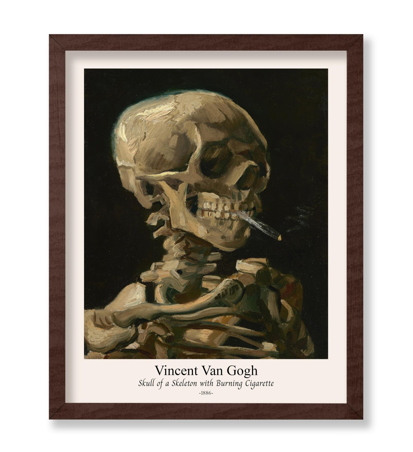 Van Gogh - Skull of a Skeleton No1