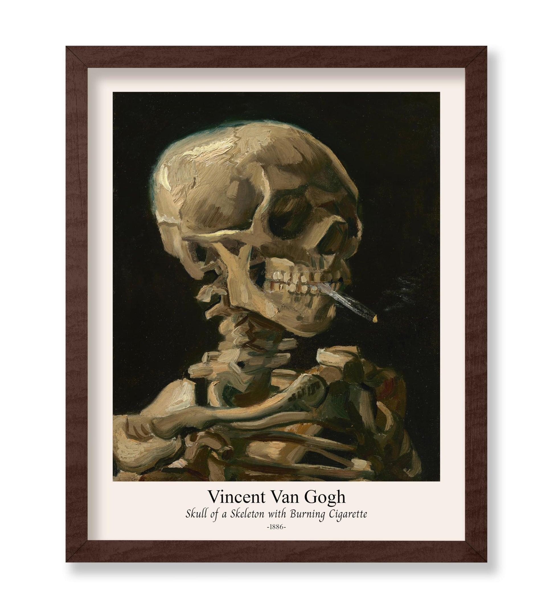 Van Gogh - Skull of a Skeleton No1