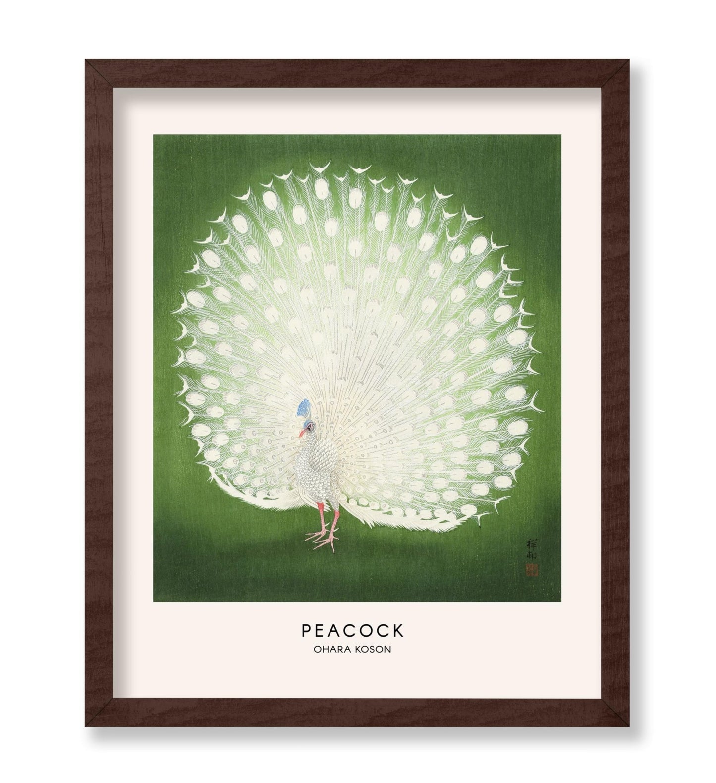 Ohara Koson - Peacock No1