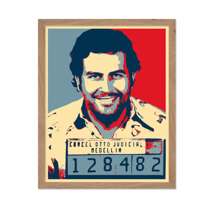Pablo Escobar Mugshot No2