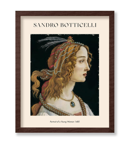 Sandro Botticelli - Portrait of a Young Woman