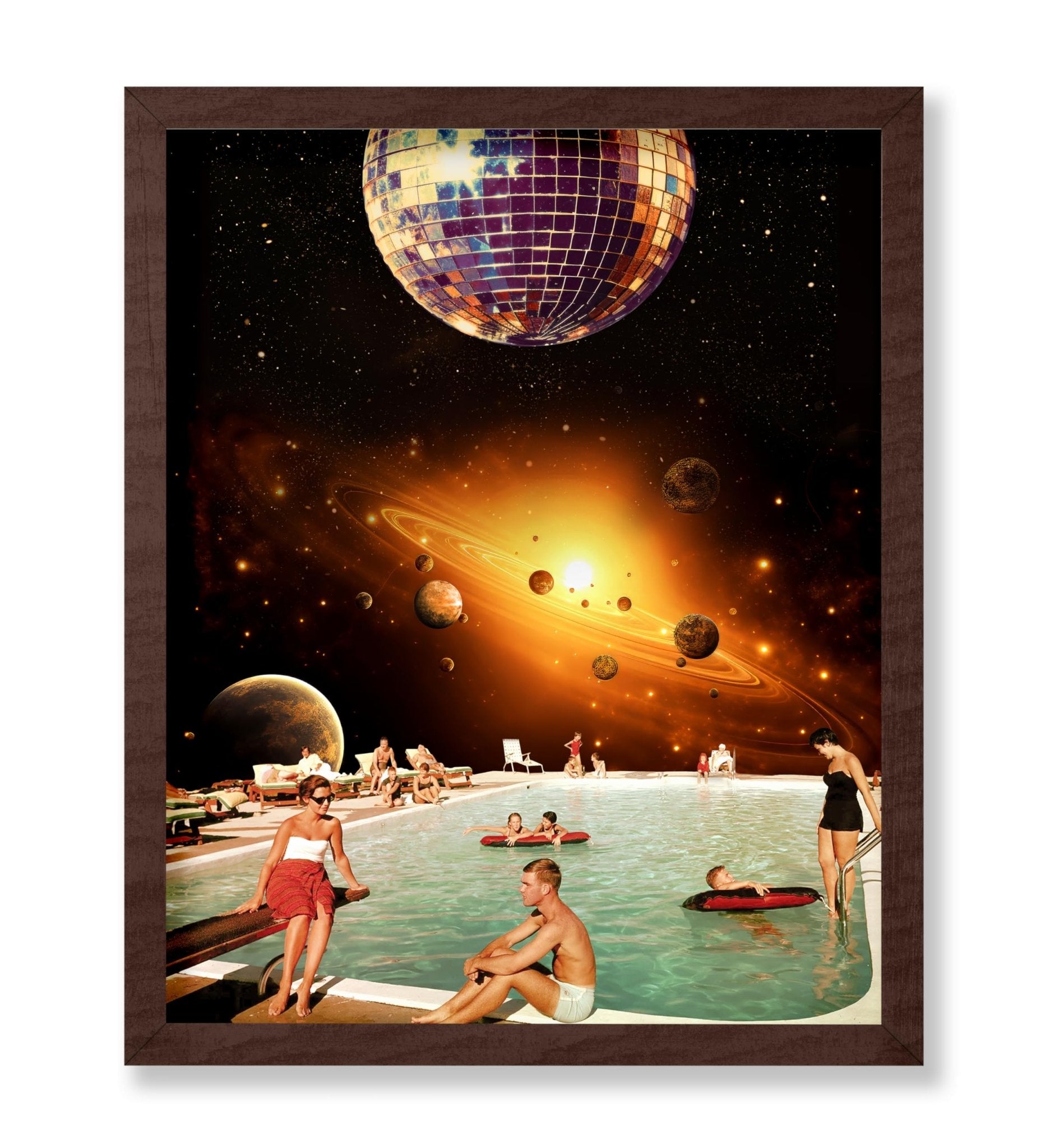 Disco Ball Pool Party