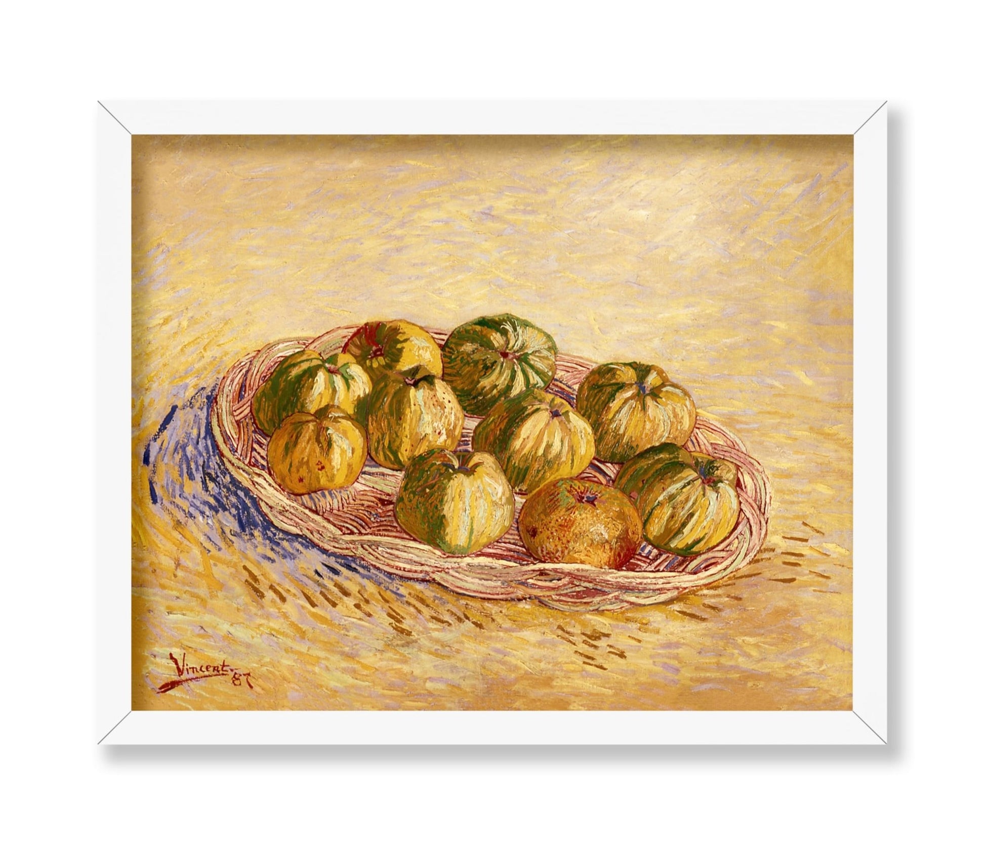 Van Gogh - Still Life Basket of Apples No2
