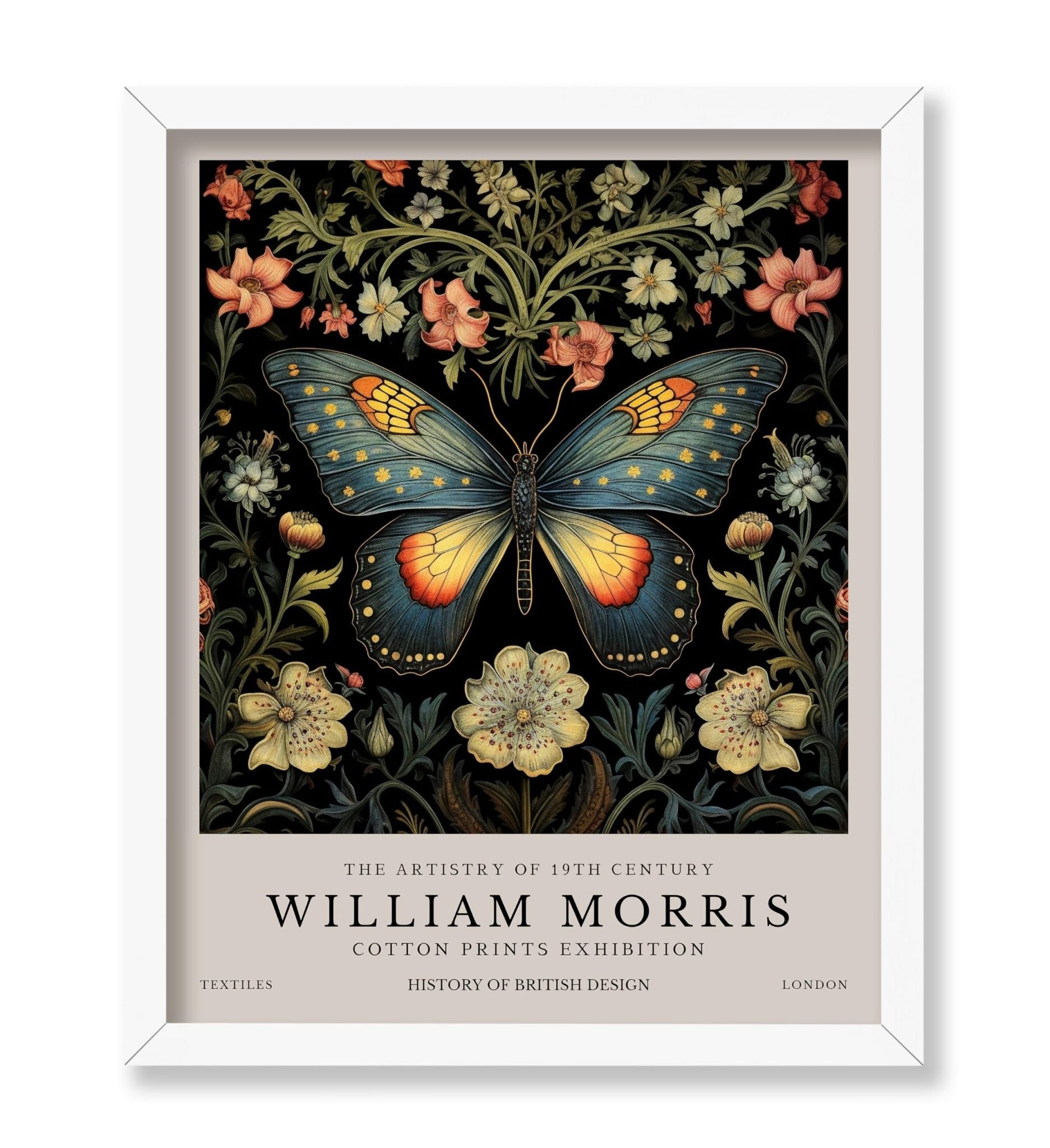 William Morris - Butterfly No1