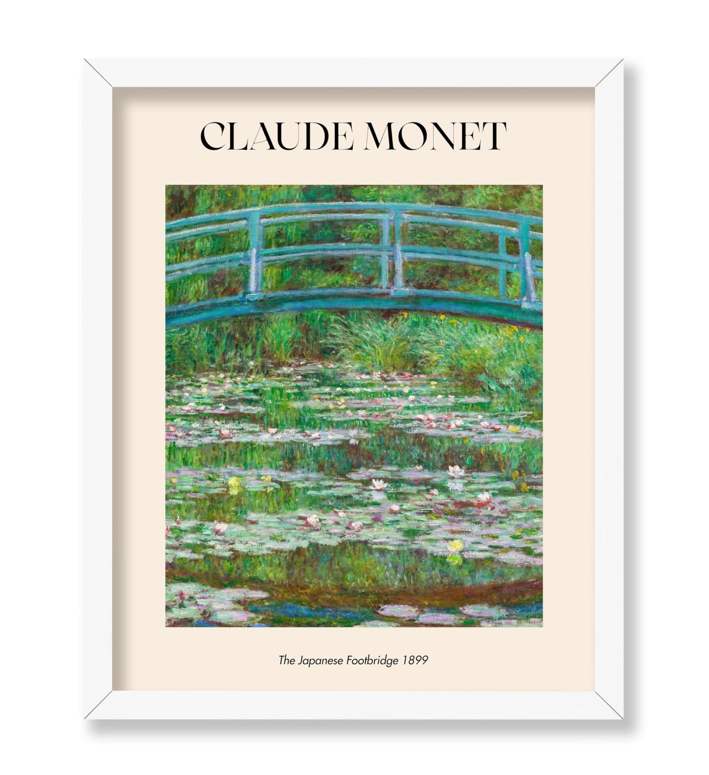 Claude Monet - The Japanese Footbridge
