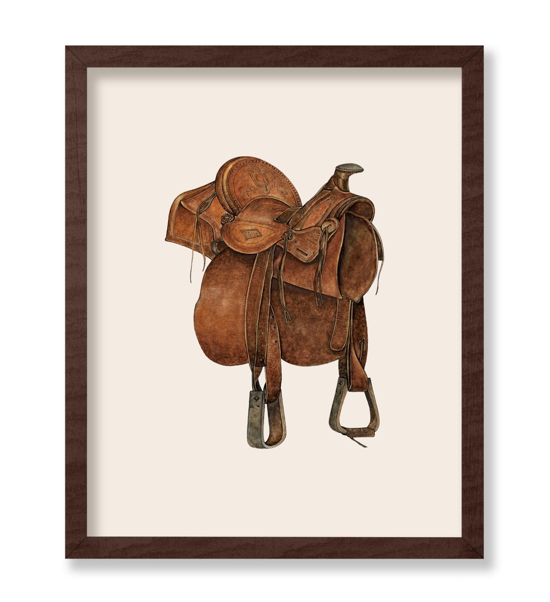 Leather Horse Saddle