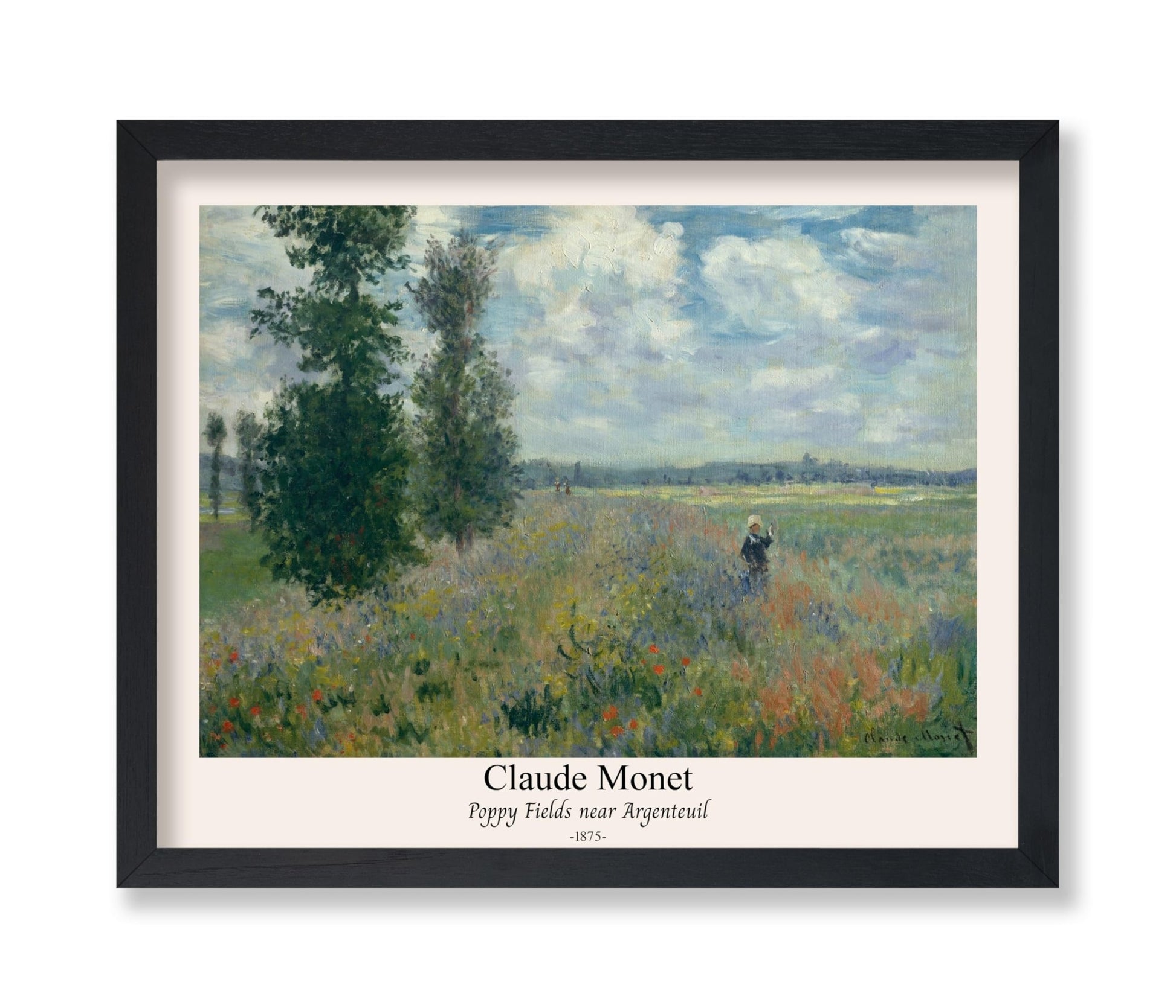 Claude Monet - Poppy Fields Near Argenteuil