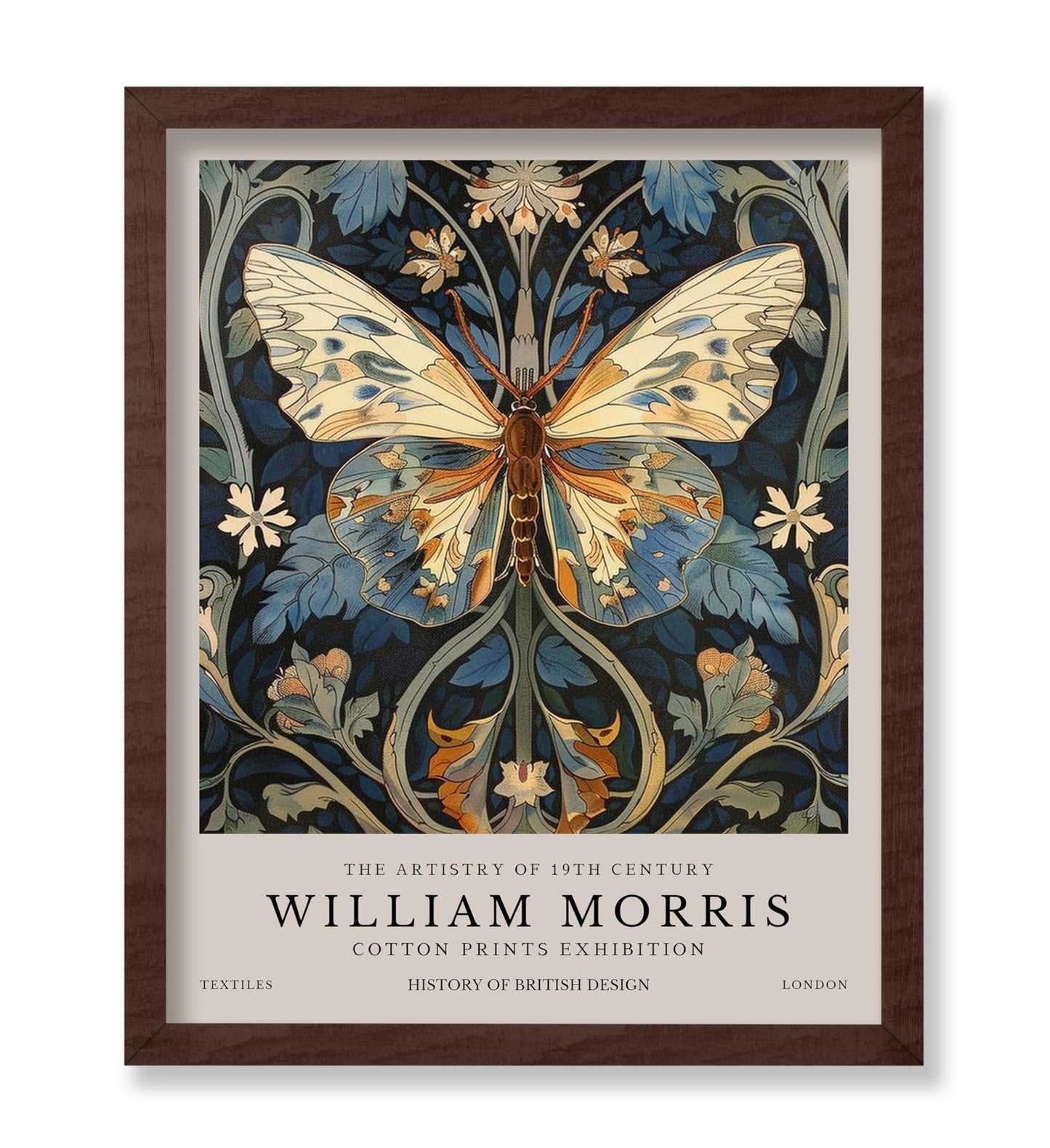 William Morris - Butterfly No7