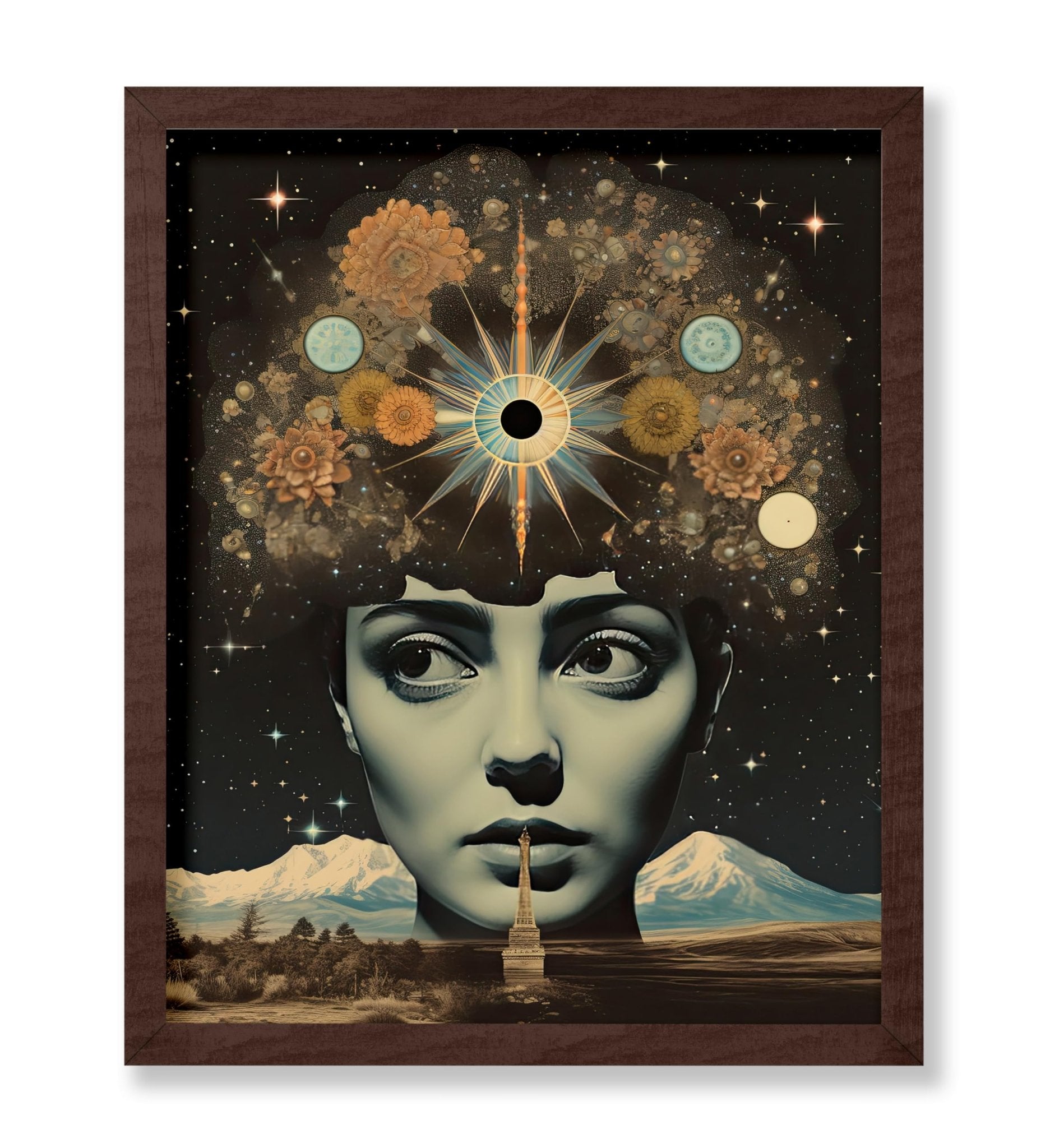 Psychedelic Woman Portrait No10