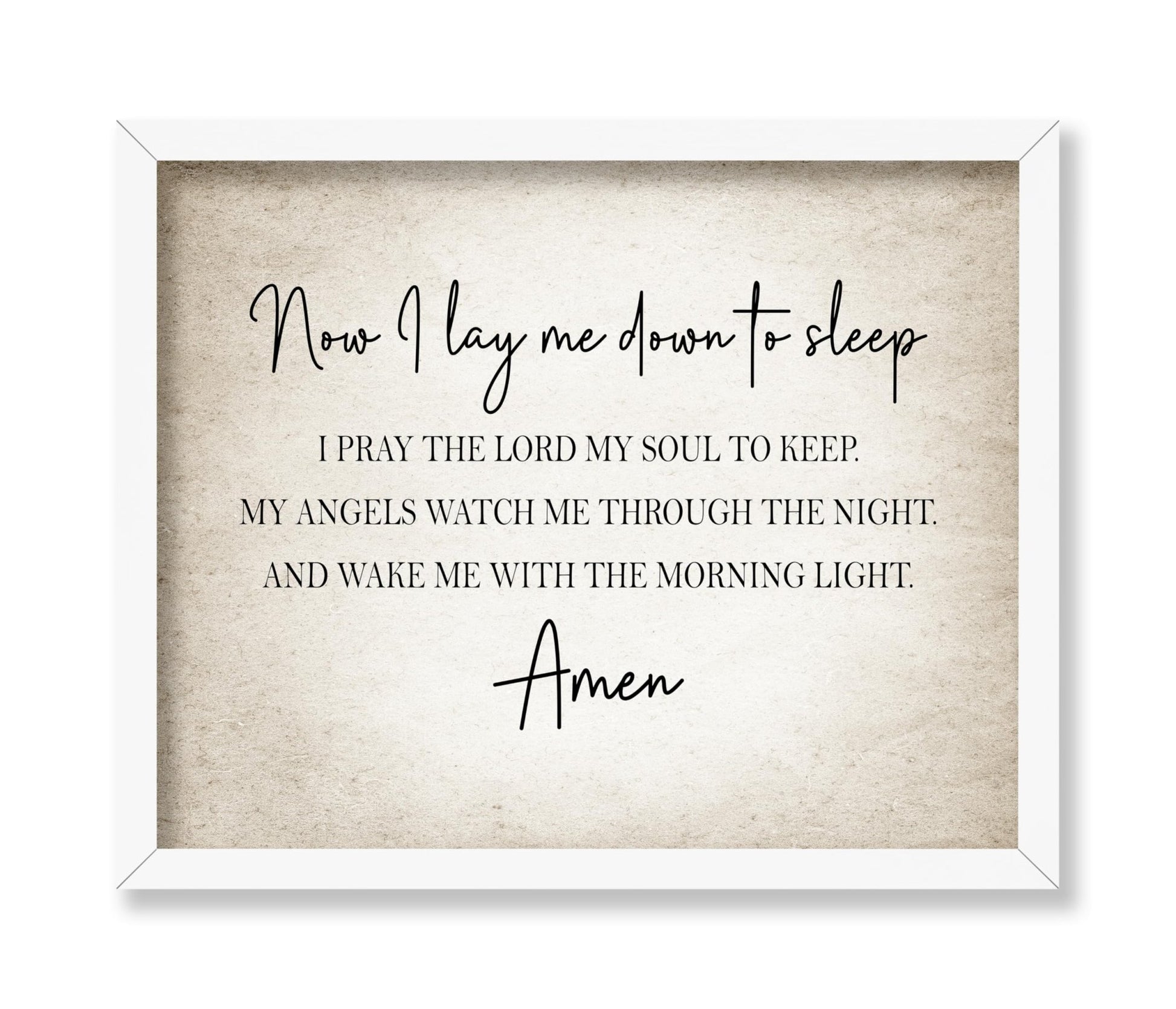 Lay Me Down To Sleep