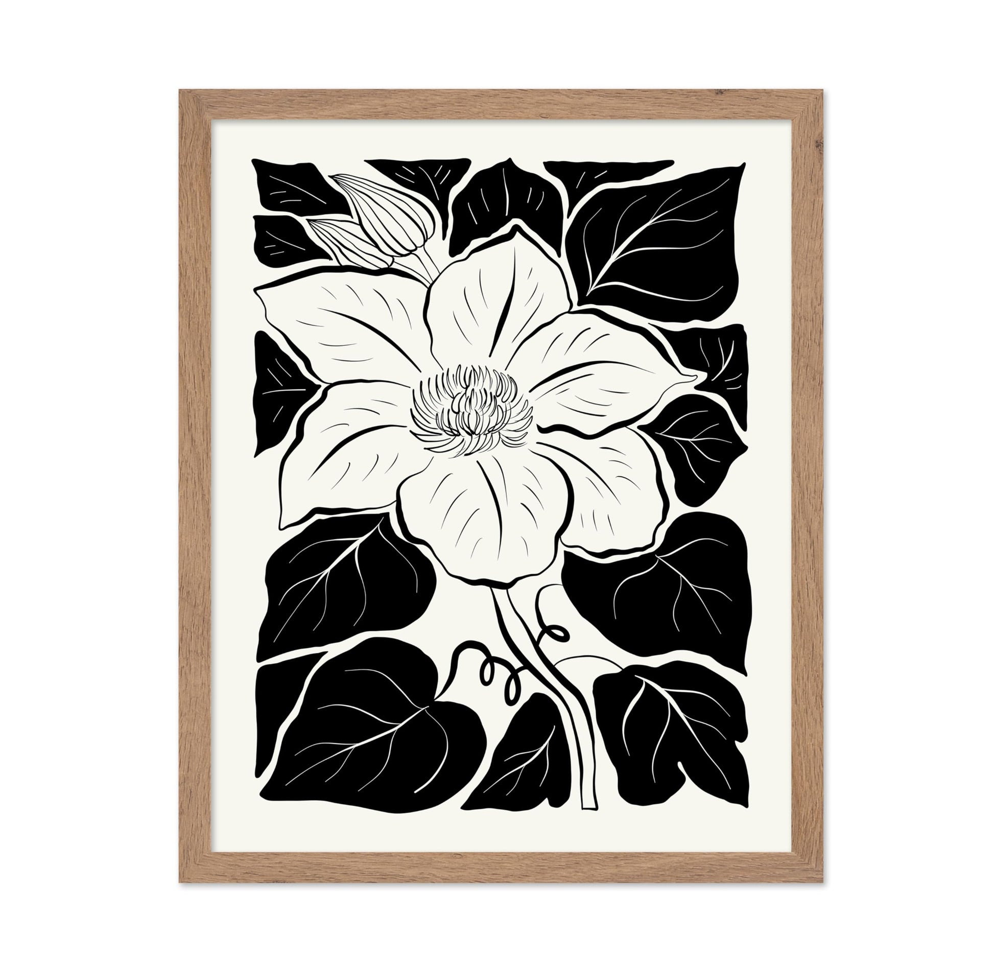 Abstract Flower Illustration No2