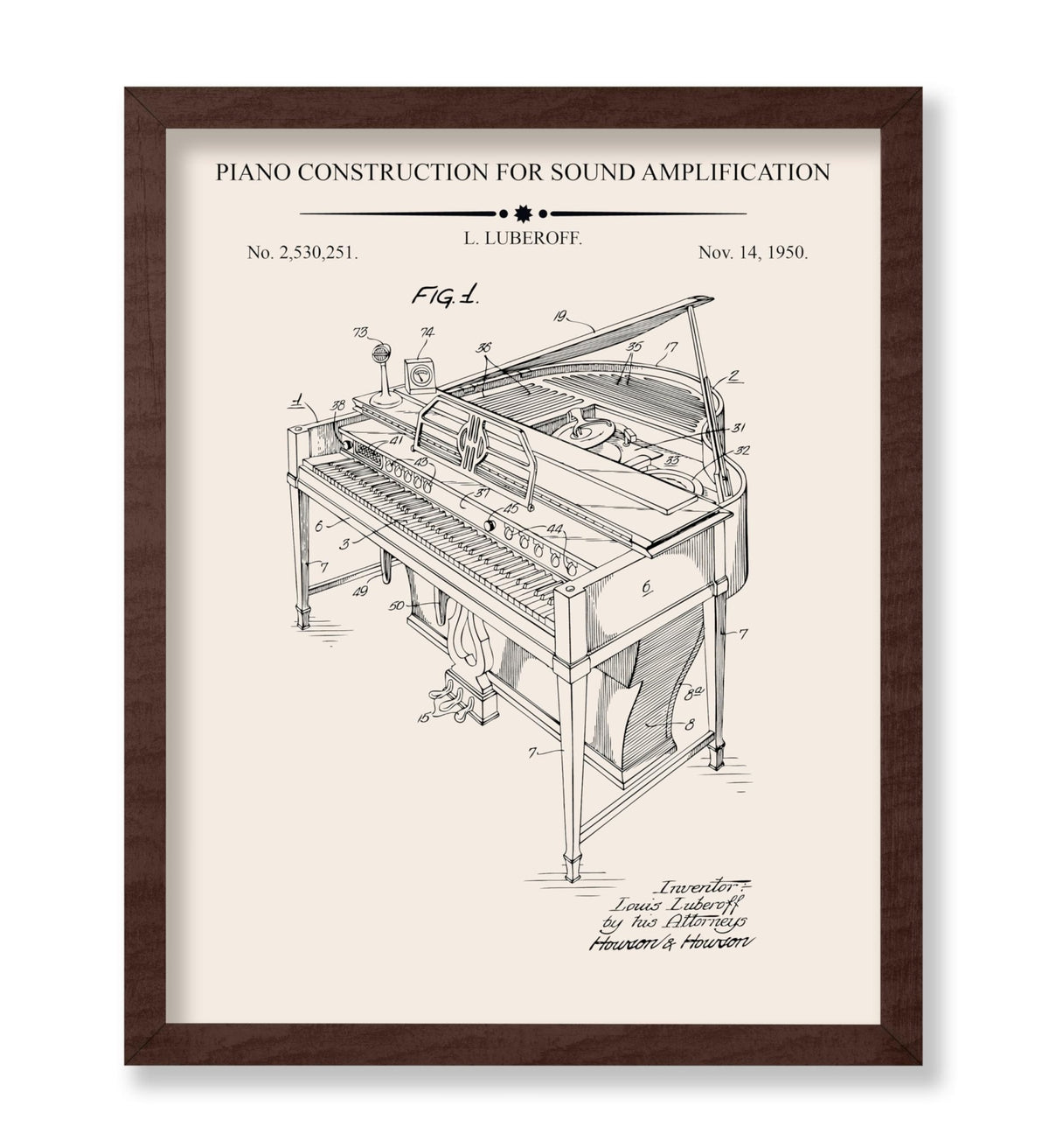 Piano Blueprint No1