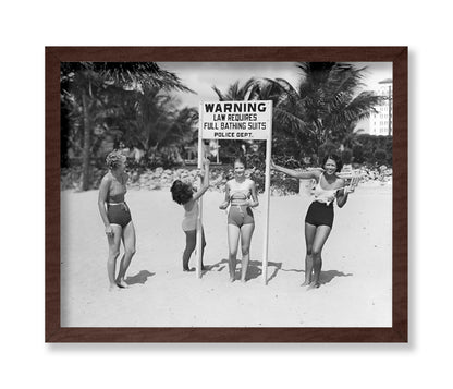 Full Bathing Suits Required