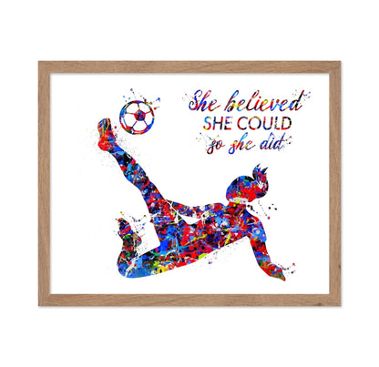 She Believed She Could