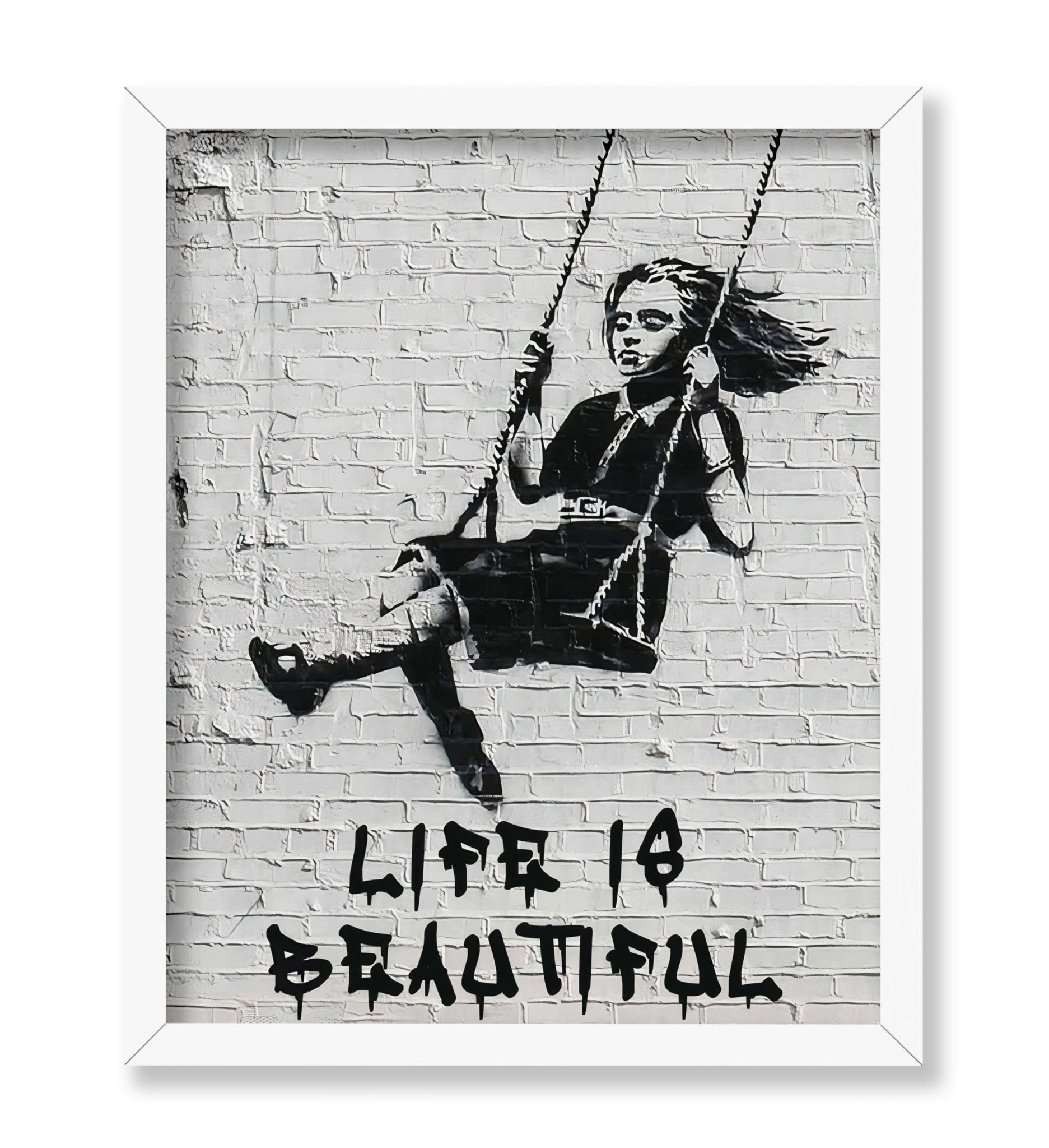 Girl on Swing