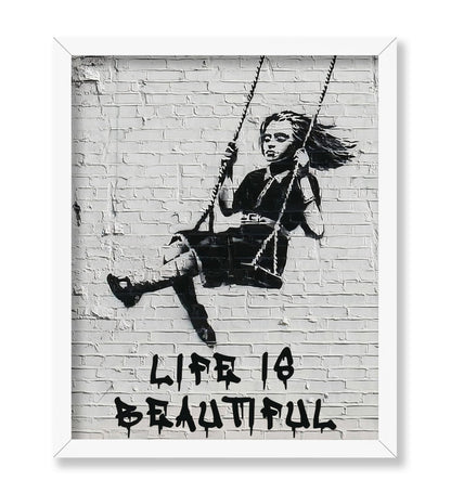 Girl on Swing