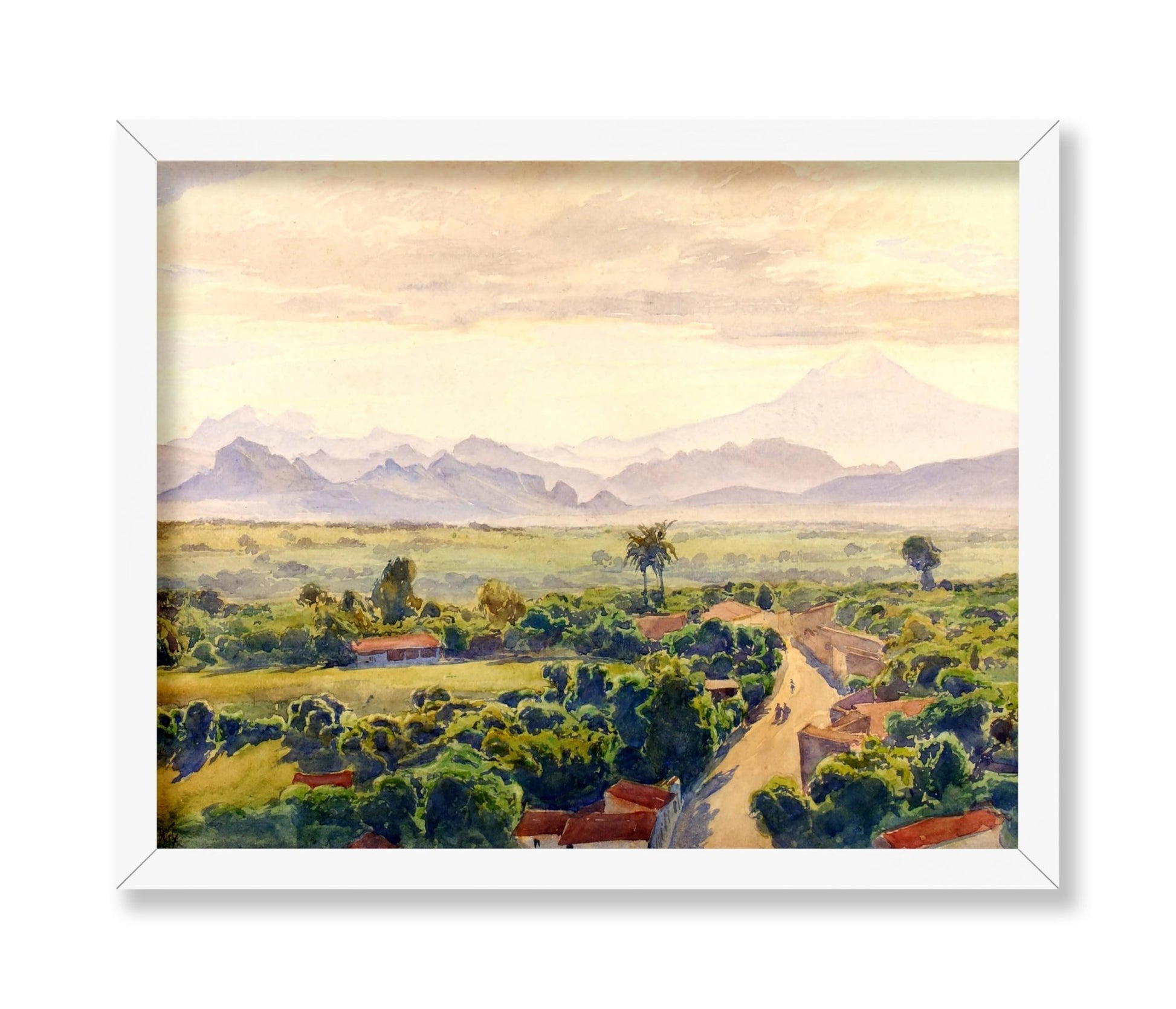 View of Cuernavaca Painting