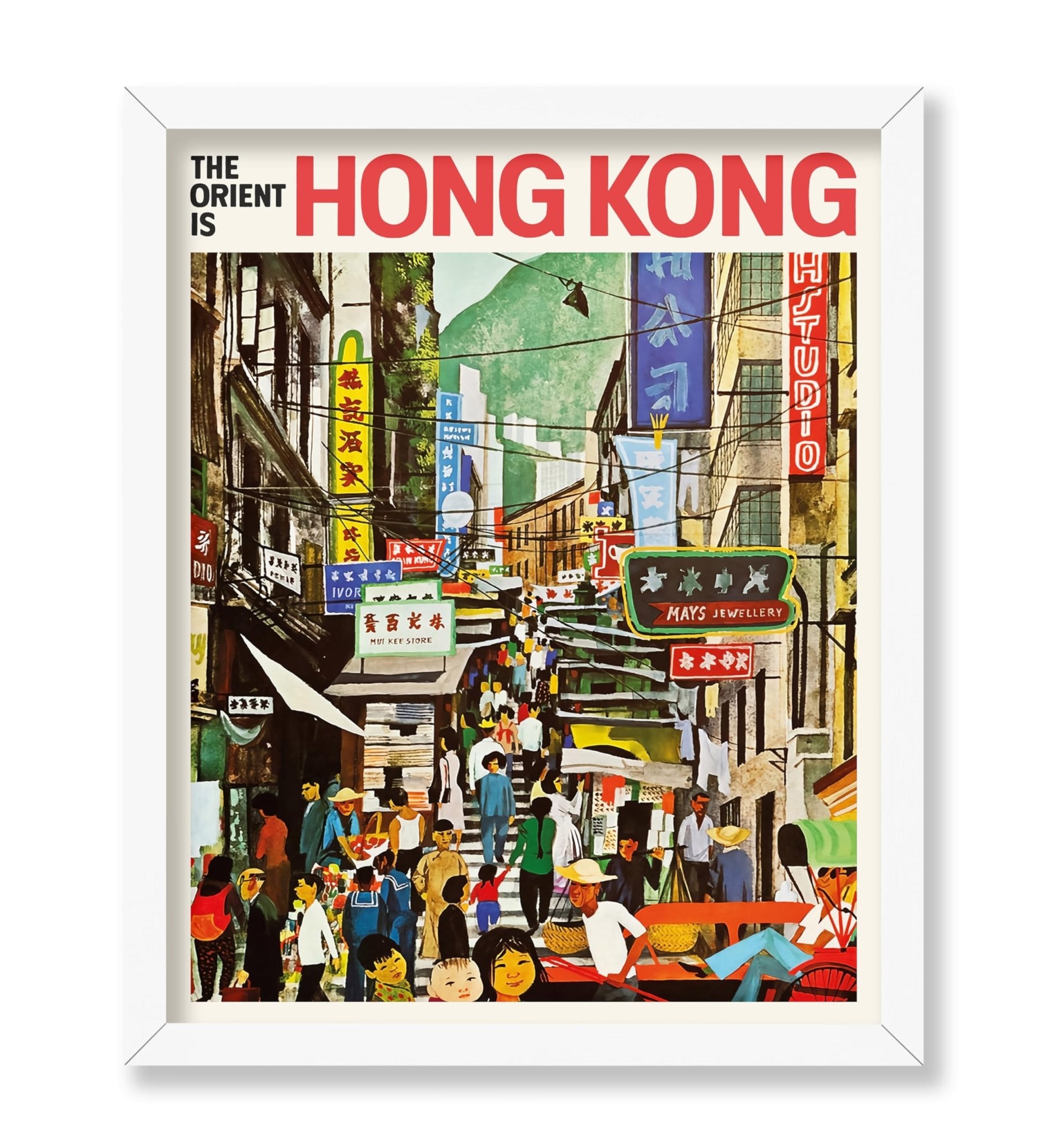The Orient is Hong Kong