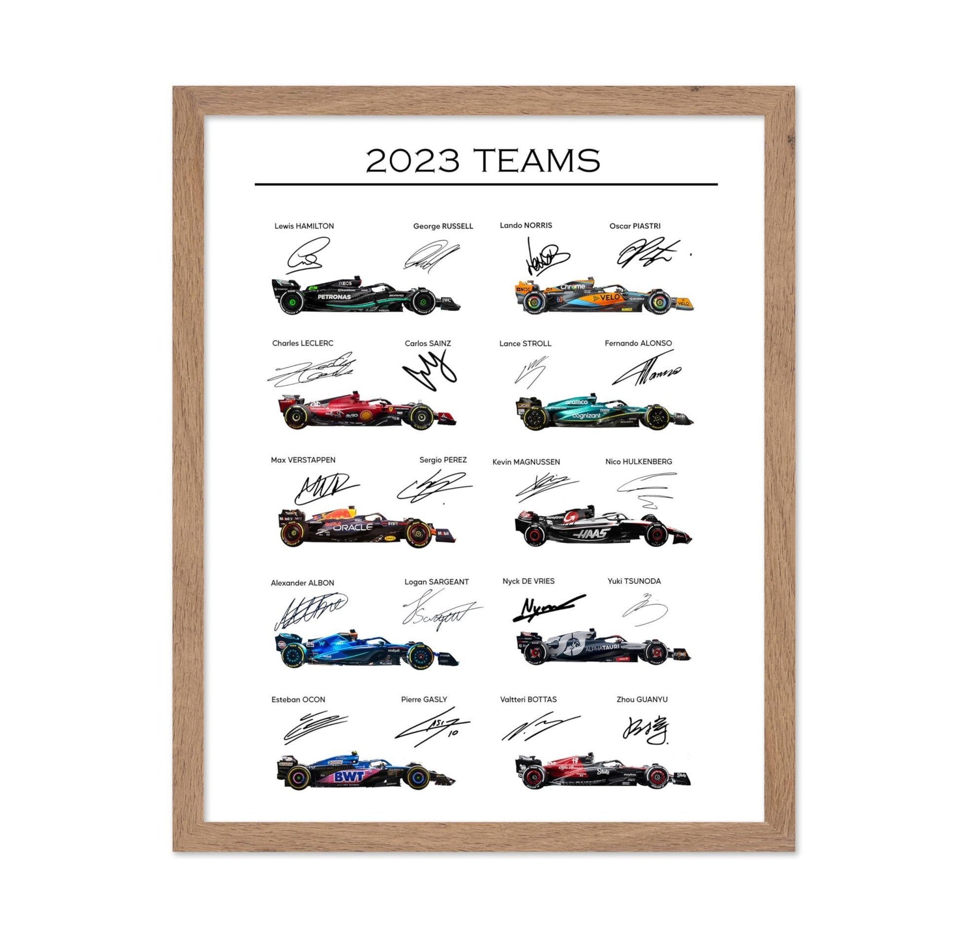 2023 Car Racing Teams