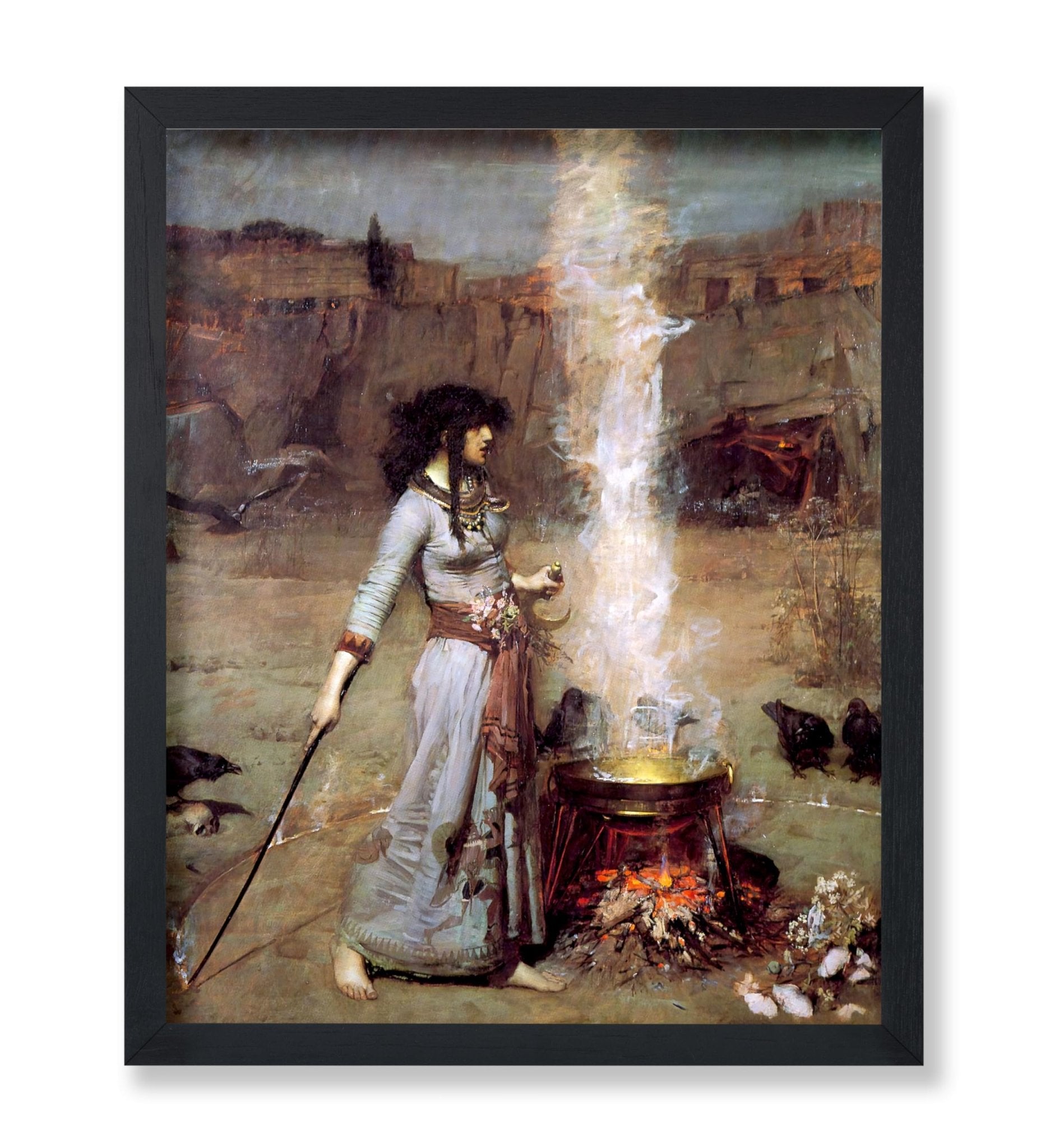 John William Waterhouse - The Magic Circle