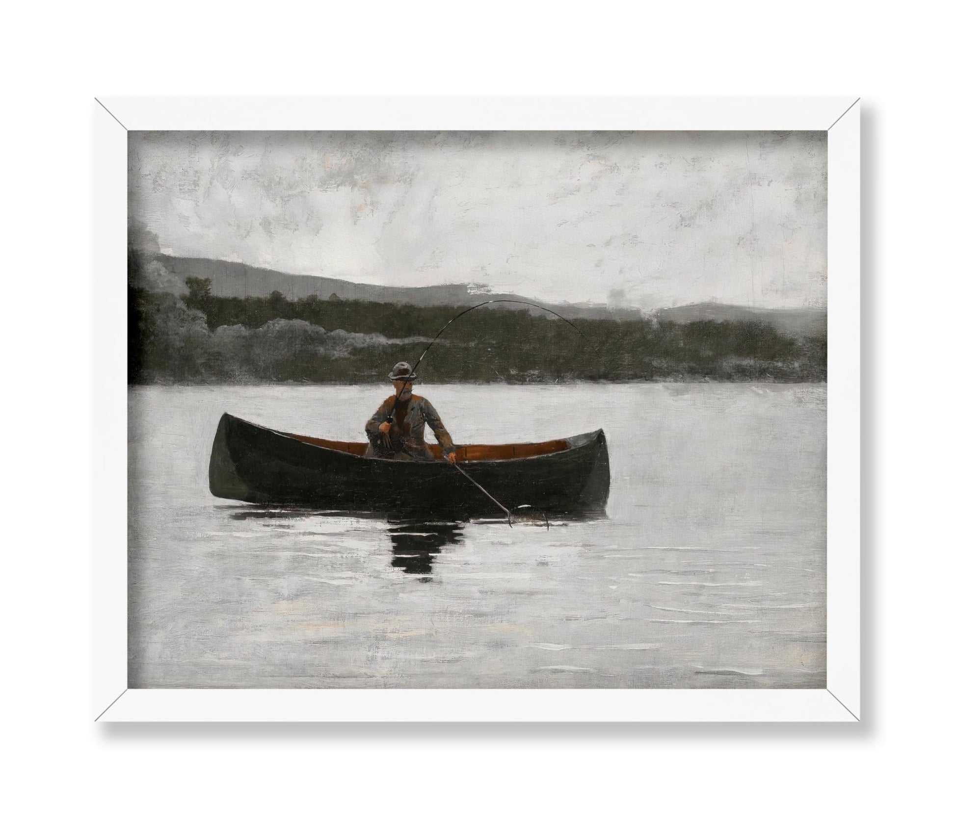 Winslow Homer - Playing A Fish