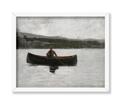Winslow Homer - Playing A Fish