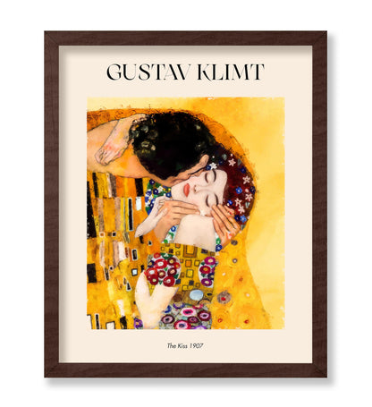 Gustav Klimt - The Kiss No3