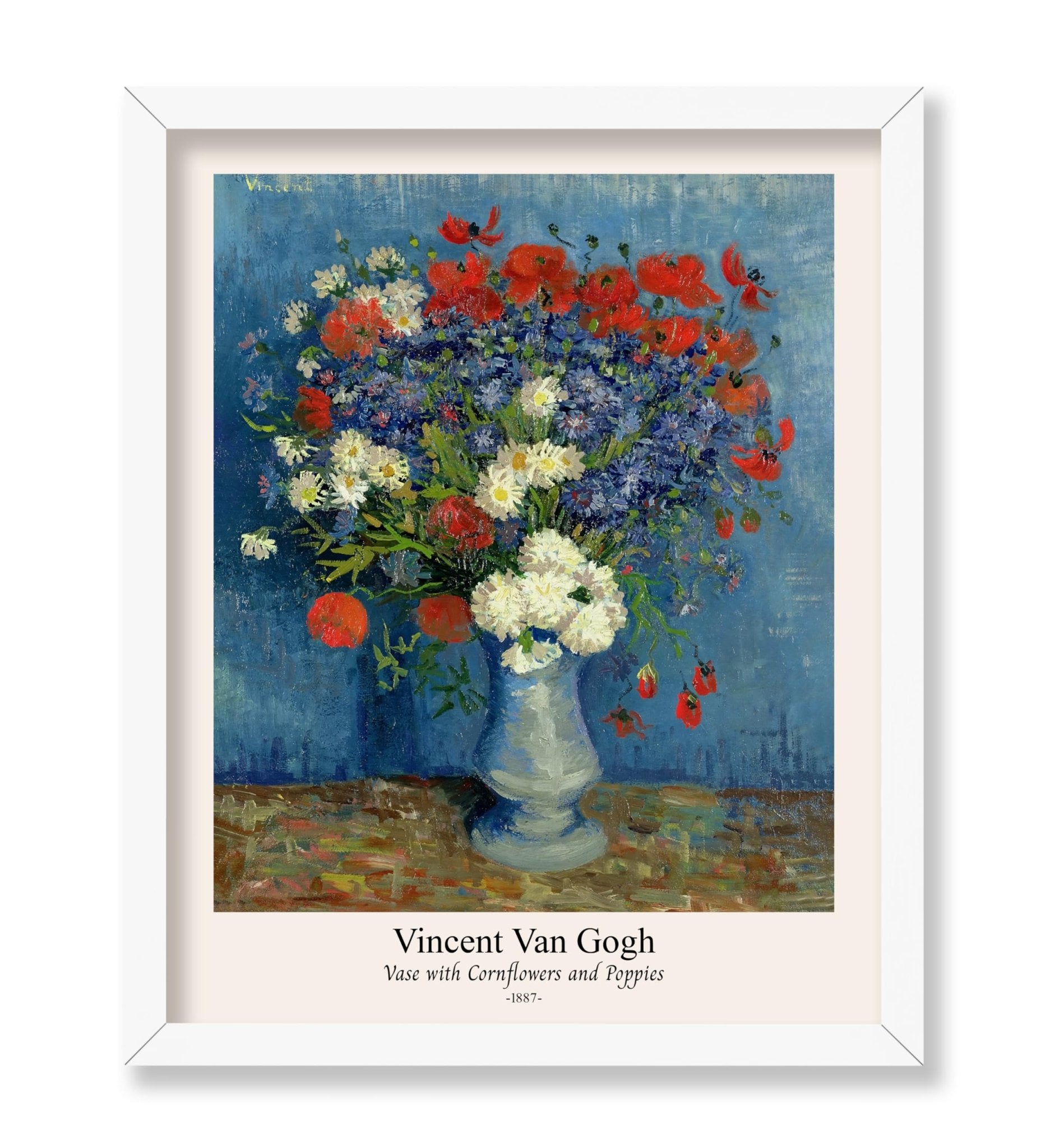 Van Gogh - Vase with Cornflowers