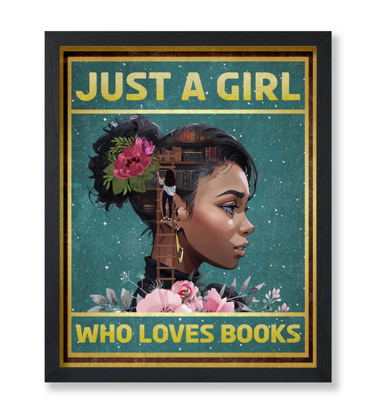 Girl Who Loves Books No1