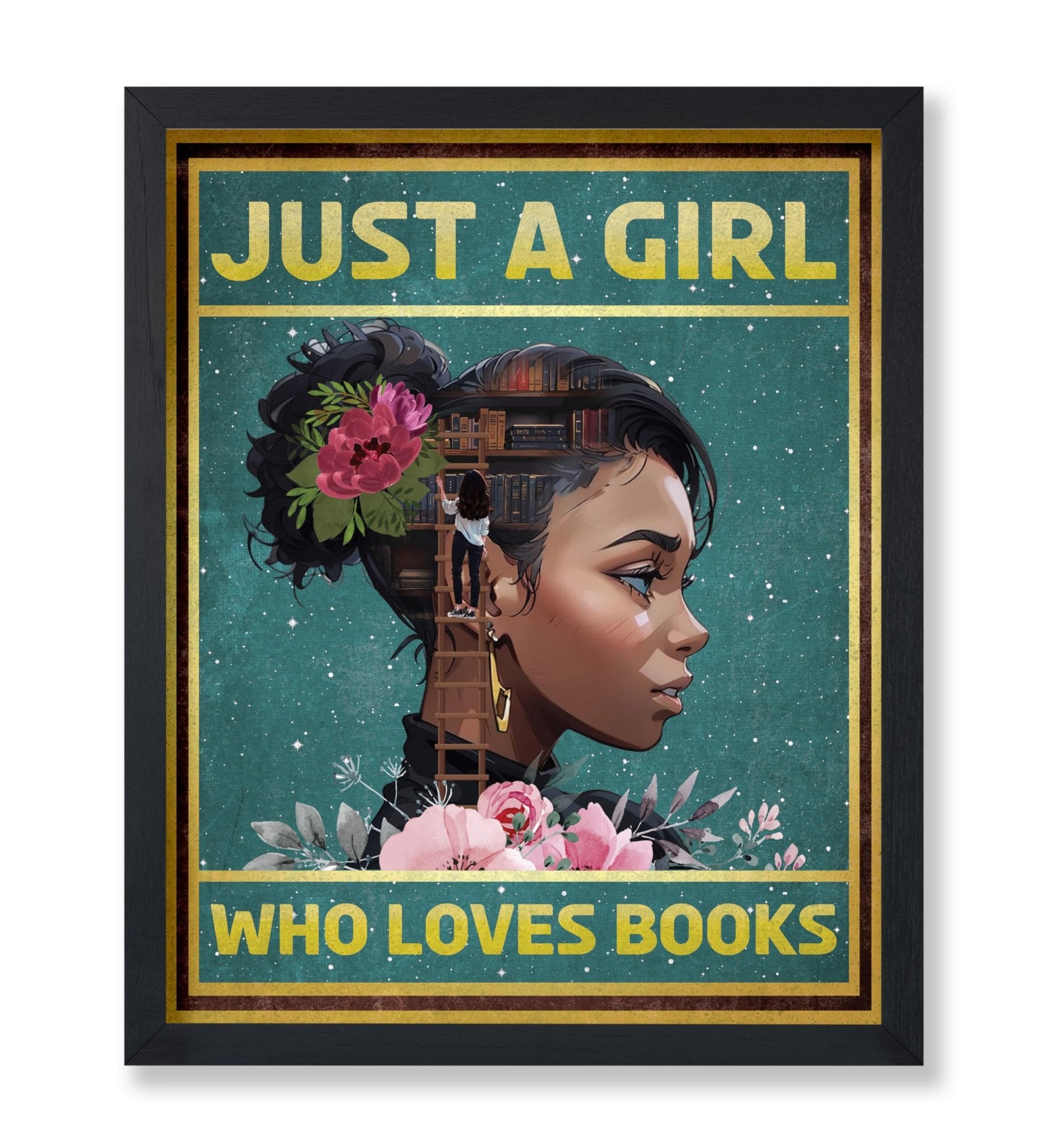 Girl Who Loves Books No1