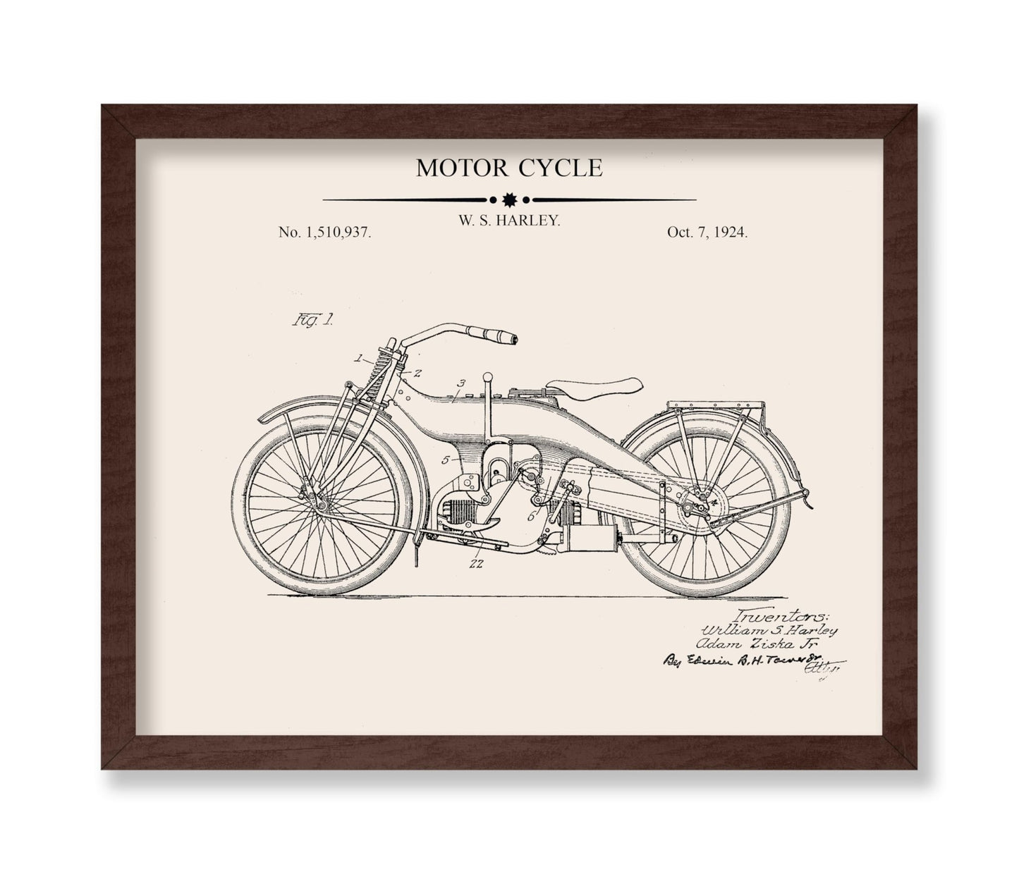 Motorcycle Blueprint No3