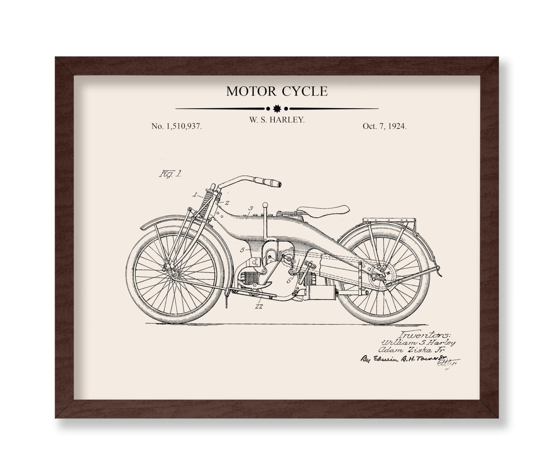 Motorcycle Blueprint No3