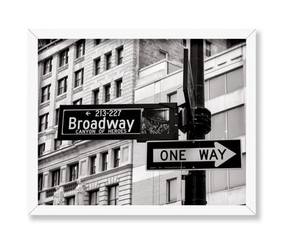 Broadway Street Sign
