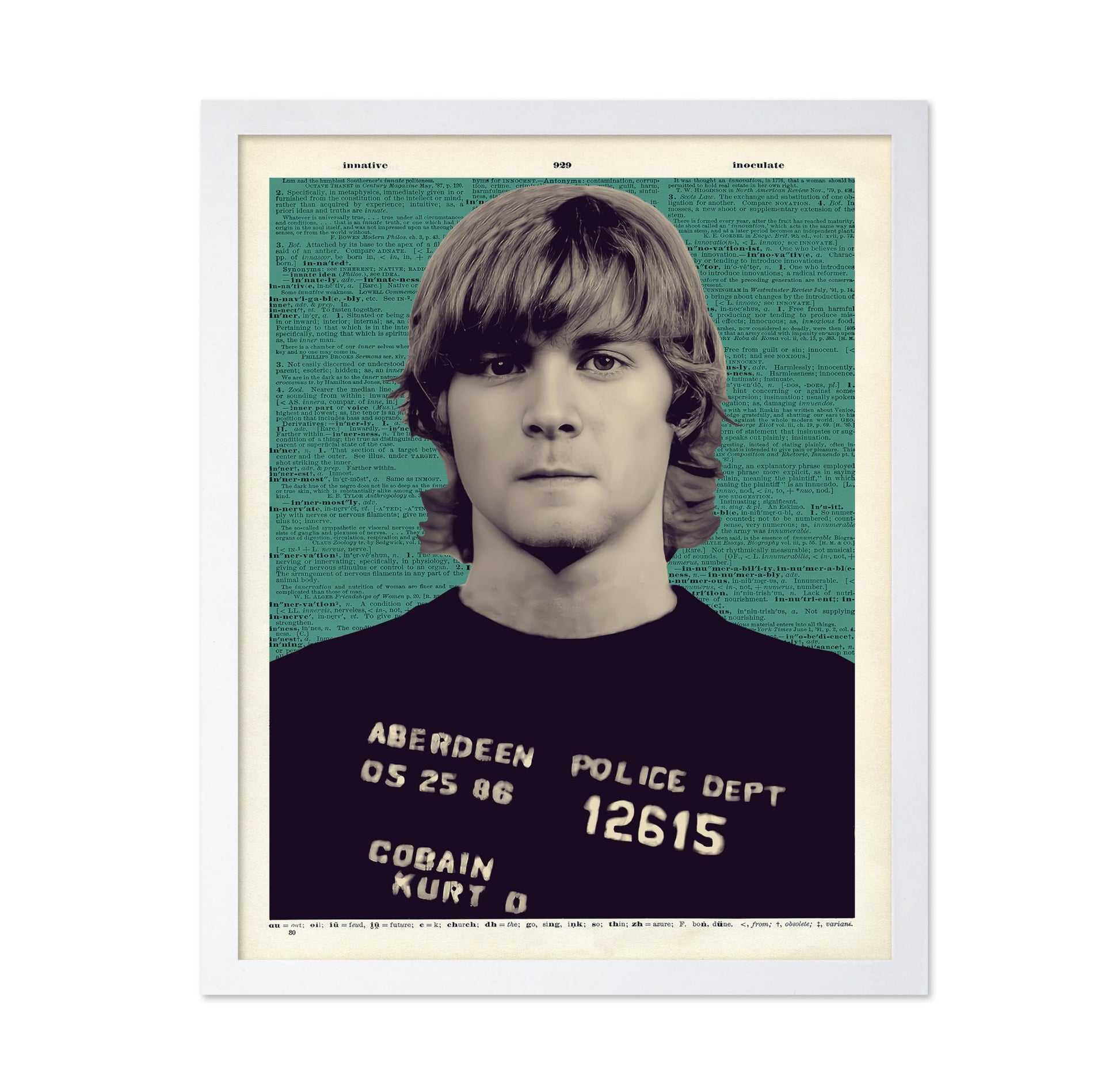 Cobain Mugshot