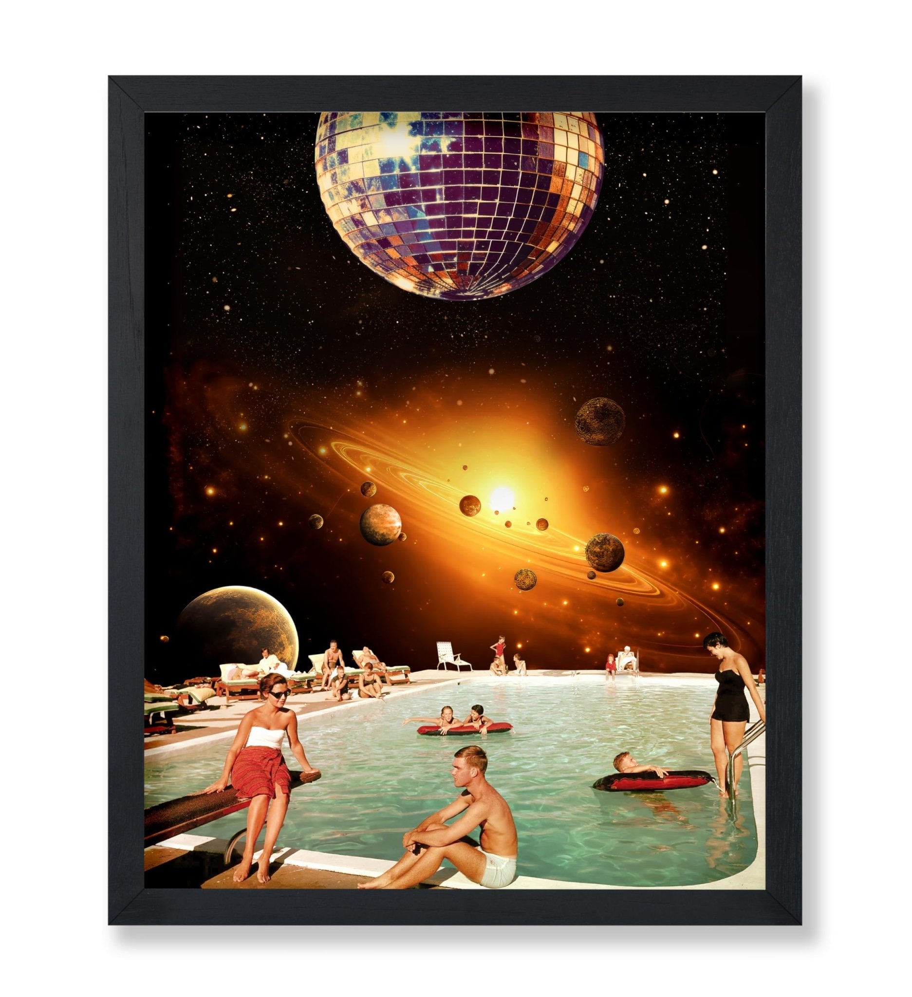 Disco Ball Pool Party