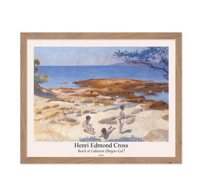 Henri Edmond Cross - Beach at Cabasson No1