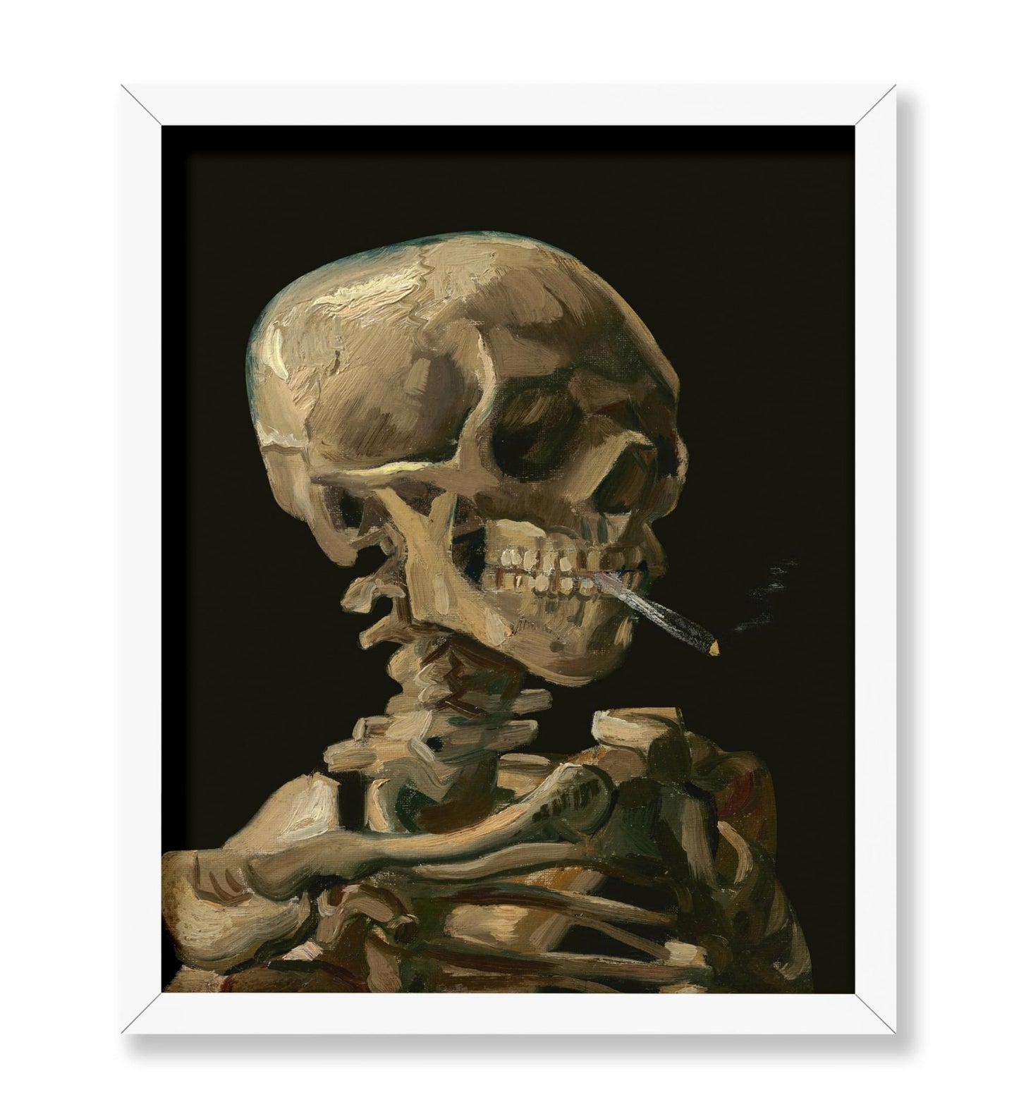 Van Gogh - Skull of a Skeleton No2