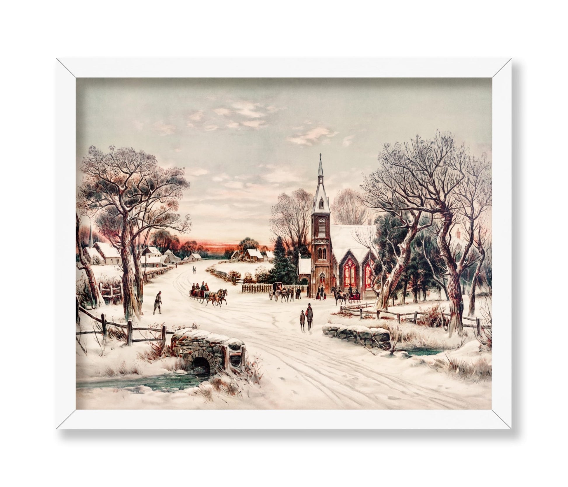 Christmas Eve Painting