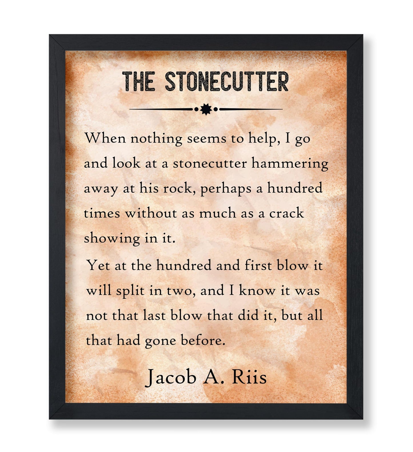 Jacob A. Riis The Stonecutter