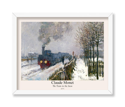Claude Monet - The Train in the Snow