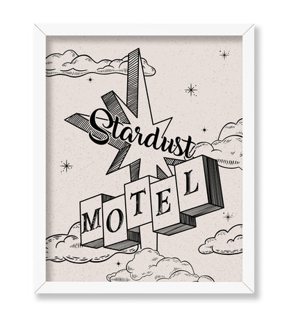 Beige Stardust Motel